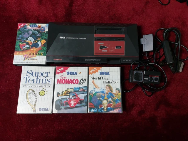 Master System + 4 Jeux + 1 Boite Vide