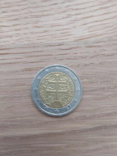 Pièce De 2 Euros Slovensko 2009 - ERREUR DE FRAPPE ❗ - Très Bon état