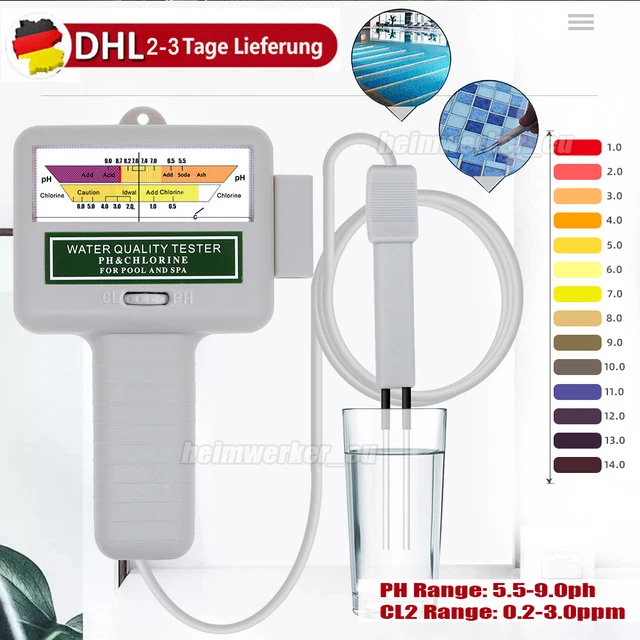 Pool Messgert Ph Und Chlor Testsieger