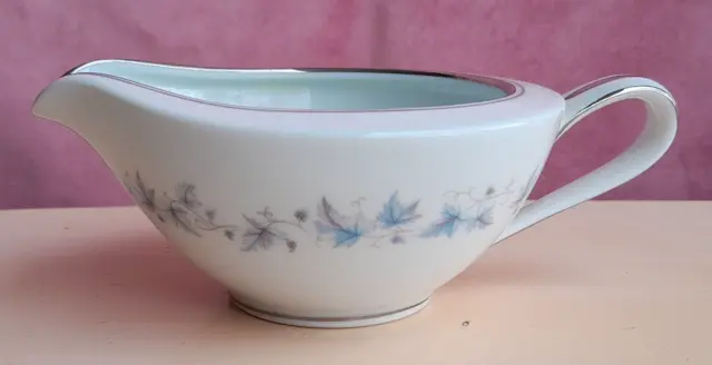 Vintage Noritake Concord Blue Floral Milk Jug Creamer Made In Japan #6207