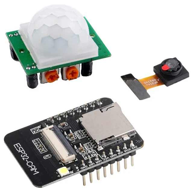 ESP32-CAM ESP32-KAMERAMODUL 2MP-KAMERAENTWICKLUNG Boar WiFi-Bluetooth ...