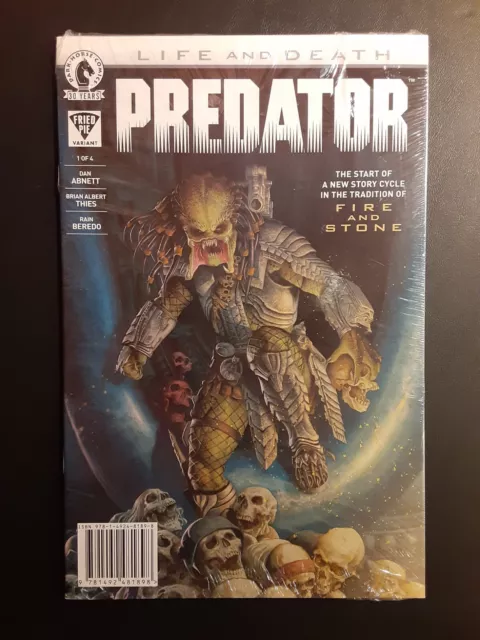 Predator Life And Death #1 Comic Dark Horse Fried Pie Variant Cover Sealed 2016