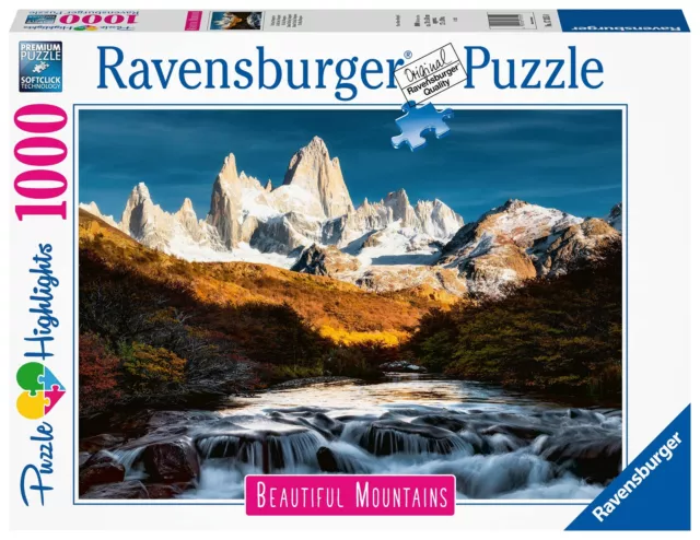 Ravensburger Fitz Roy, Patagonia, Argentina 1000 Piece Jigsaw Puzzles for Adults