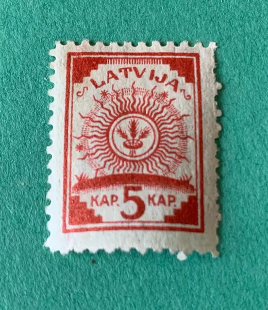 Latvia Latvija 1919 - unused stamp - Michel No. 7