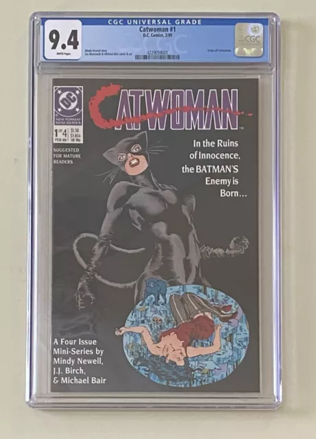 Catwoman 1989 #1 CGC 9.4 graded Dc Comics
