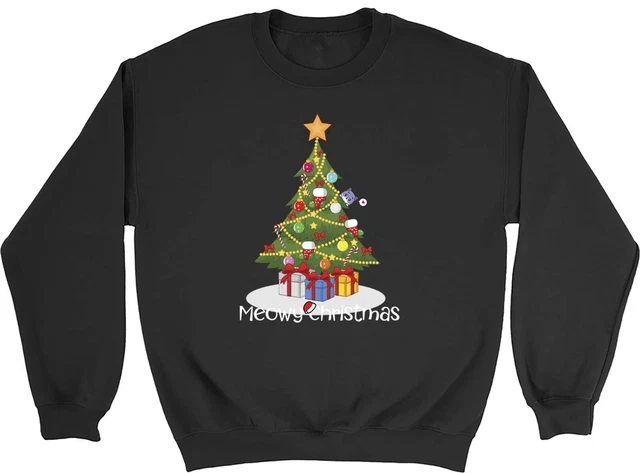 Felpa Meowy Natale Natale Bambini Bambini Bambini Ragazzi Ragazze Regalo