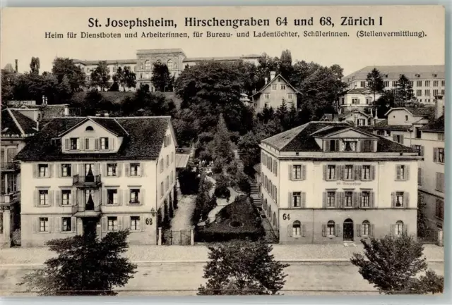 13540203 - Zuerich Pension St. Josephsheim Hirschengraben 64 nd 68 Zuerich