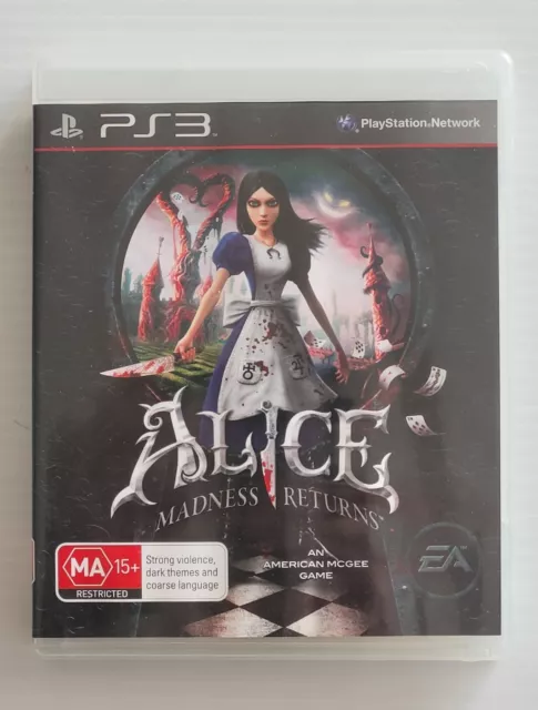 Alice Madness Returns - PlayStation 3 Sony Game - PS3 Game - Complete