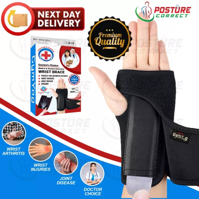 Wrist Hand Brace Support Carpal Tunnel Splint Arthritis Sprain Stabilizer Straps