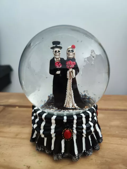 Halloween Musical Snow Globe