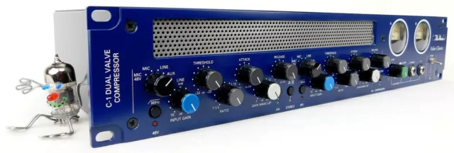 TL Audio C1 Classic Dual Tube Compressor + condizioni top + IMBALLO ORIGINALE + garanzia