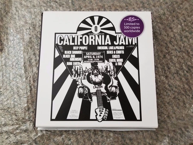 DEEP PURPLE カリフォルニアジャム 写真集 Rufus Stone DEEP PURPLE