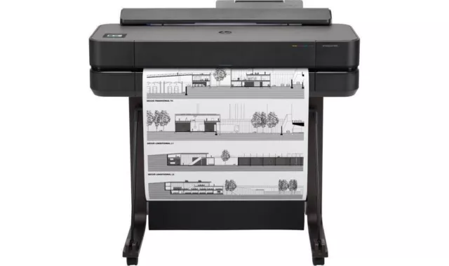 HP DesignJet T650 Tintenstrahl-Großformatdrucker Plotter