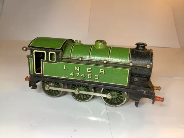 Bing O Gauge Clockwork LNER 0-6-0 Tank Locomotive 47480