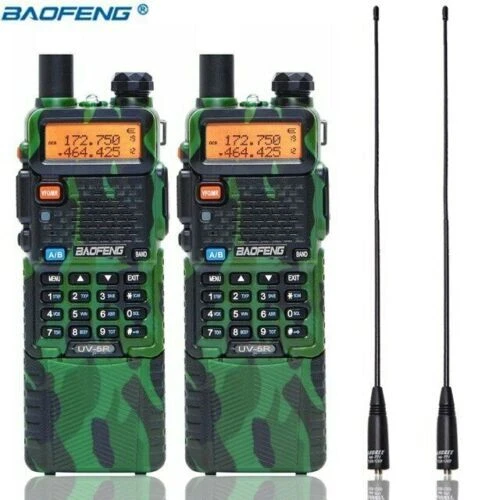 WALKIE TALKIE BAOFENG UV 5R Ricetrasmittenre VHF/UHF DUAL 136 174 400 520 MHZ - Foto 12