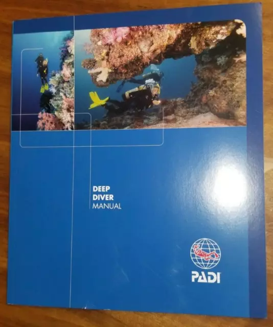 PADI Deep Diver Manual 79300, Brand New