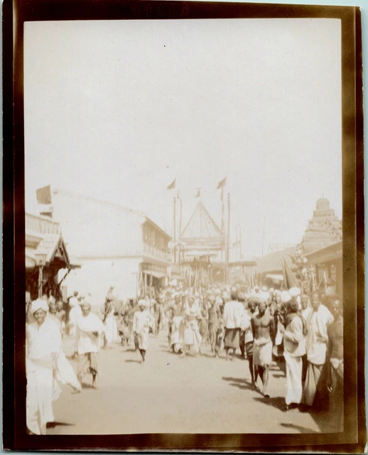 Chine, Shanghai, sur le Quai, Vintage print, ca.1910 Tirage Chine, Shanghai, sur le Quai, Vintage print, ca.1910 Tirage