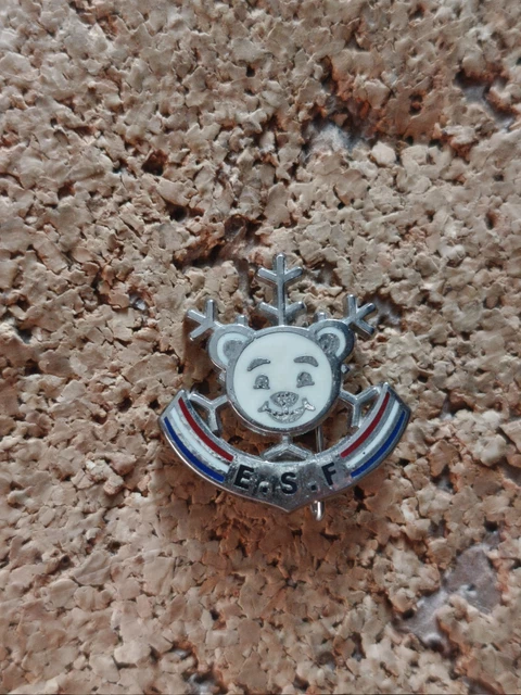BROCHE SKI FLOCON / Esf Club 3 Etoiles Insigne Nouvelle Version Medaille Brevet EUR 17,00 - FR
