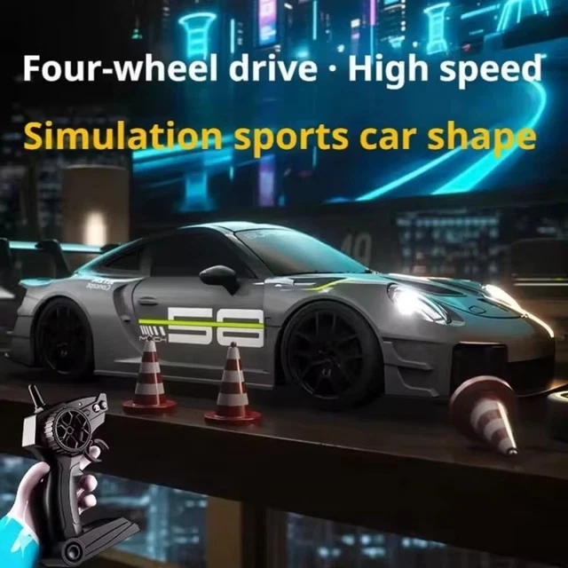 1:24 RC DRIFT Car 2.4G 25KM/H Remote Control Car 4WD High Speed RC Cars ...