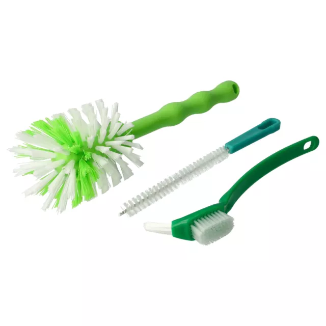 Brosses de nettoyage en set (3 pièces) pour robot de cuisine comme Thermomix 3