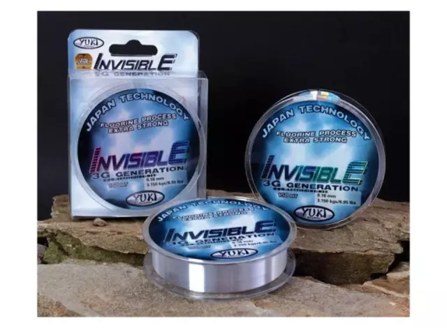 Yuki 3G Invisible Nylon Fishing Line 300m Spools