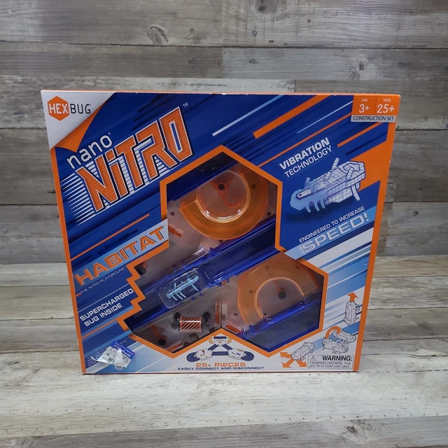 Hexbug Nano Nitro Habitat Set The Nitro Playground Supercharged Bug Included NEW