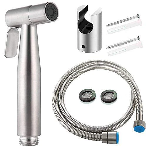 Kit Bidet WC avec Douchette - Pulverisateur Bidet a Main- Pomme de Douche Toilet
