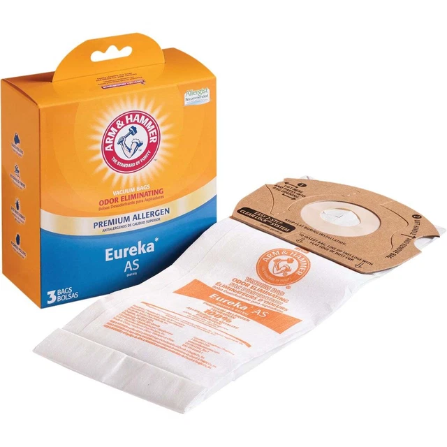 Arm & Hammer Eureka Style AS Premium Allergen Vacuum Bag (3-Pack) 66655HQ Pack