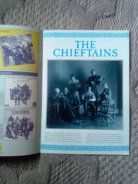 TOUR PROGRAMME The Chieftains UK Tour 1991 3