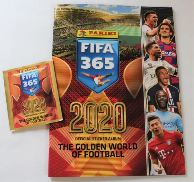 Panini FIFA 365 2024 - Complete Set: 462 Stickers + Album + Bag