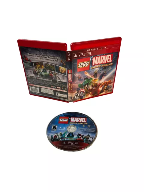 Lego Marvel Super Heroes Ps3 #3 (Sem Manual) (Com Detalhe) (Jogo