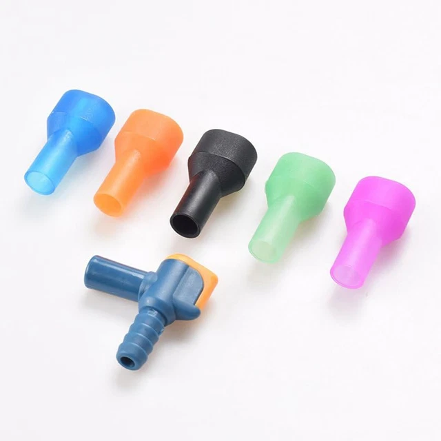 Embout Buccal De Rechange Pour Poche à Eau - Lot De 6 Ou 7 Pièces, Silicone Alimentaire, Anti-Fuites, Pour Vélo, Randonnée