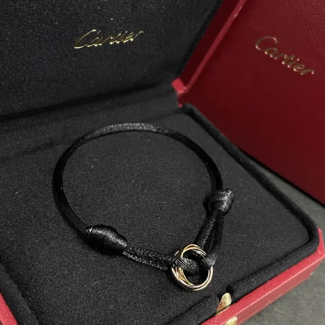Cartier Must de Cartier Trinity K18YG K18WG K18PG 1.5g Bracelet/UT0501