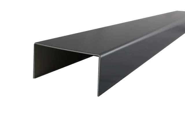 Profilé En C En Aluminium Anodisé - 22x13 Mm, Rainure M10, Longueur 1 Mètre (100 Cm) - Parfait Pour Bricolage Et Assemblage