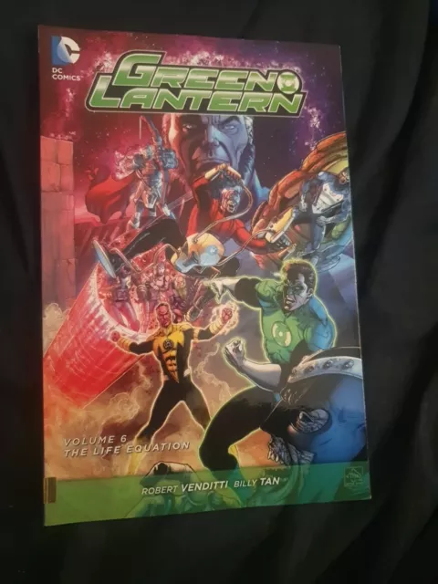 Green Lantern Vol 6 The Life Equation New 52 DC Comics Graphic Novel