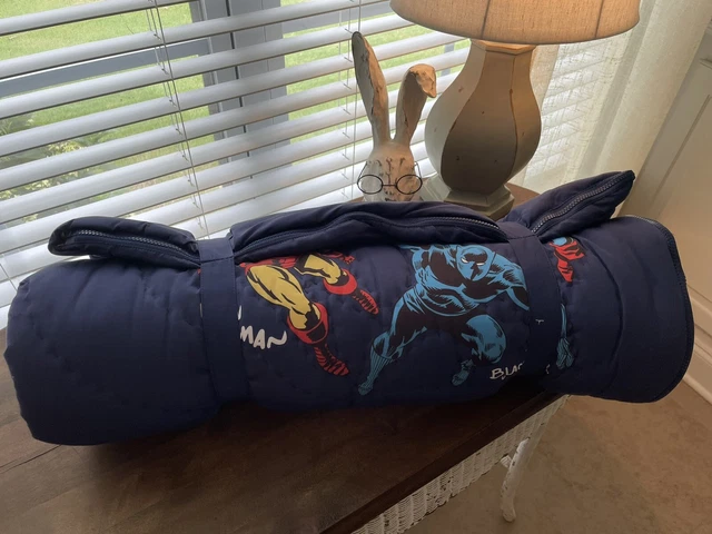 Pottery Barn Kids Marvel Avengers Sleeping Bag NWOT