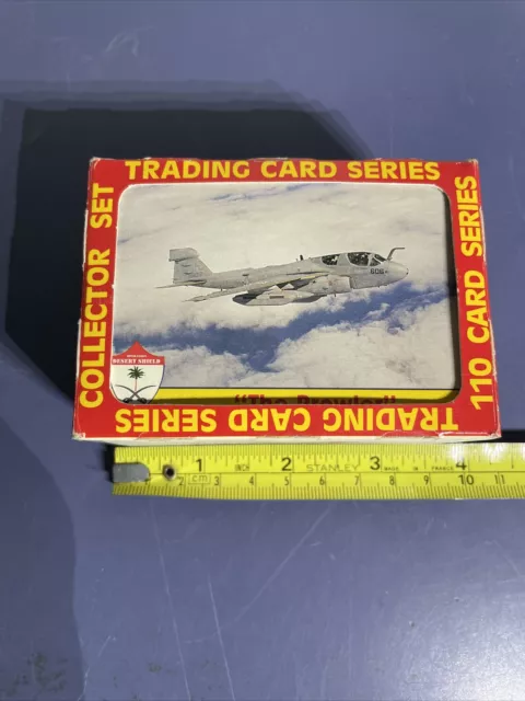 New 1991 Pacific Trading Cards Operation Desert Shield Set 110 Complete R1D4