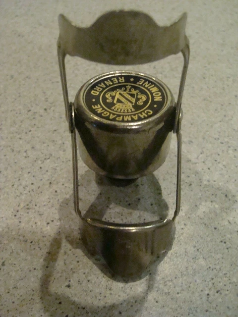 VINTAGE - Ancien Bouchon Champagne "RENARD"  -  "STOPPER" - 3 photos