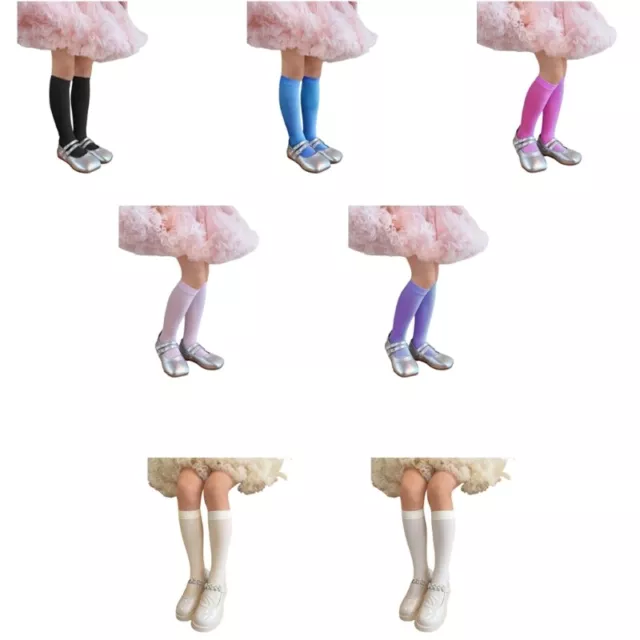 Kids Summer Spring Knee Socks Sweet Ballet Dance Socks Girl Accessories