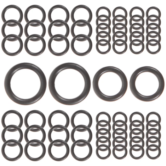 80 Pcs Rubber Sealing Ring Pressure Washer O Kit High Accessories