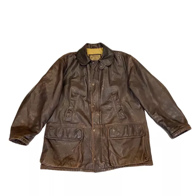 ARMANI JEANS QUILTED Leather Jacket | Vintage High End Luxury Designer ...