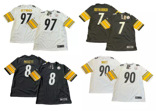 Pittsburgh Steelers NFL Trikot Herren Nike American Football Top - Neu