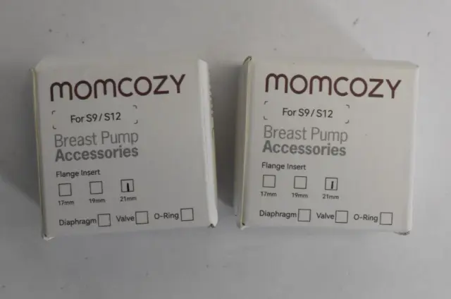 Momcozy Single-Sealed Flange 21mm Compatible With Momcozy S9 S12 Lot Of 2