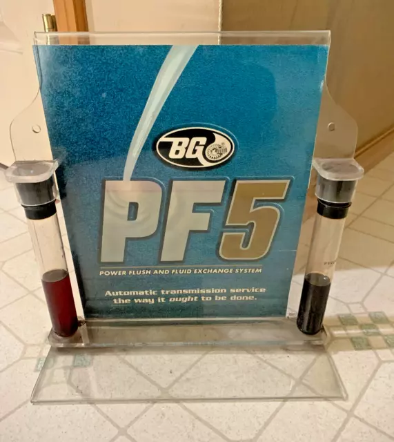 Vintage Garage Service Station Bg Pf5 Display Automatic Tranmission Service Sign