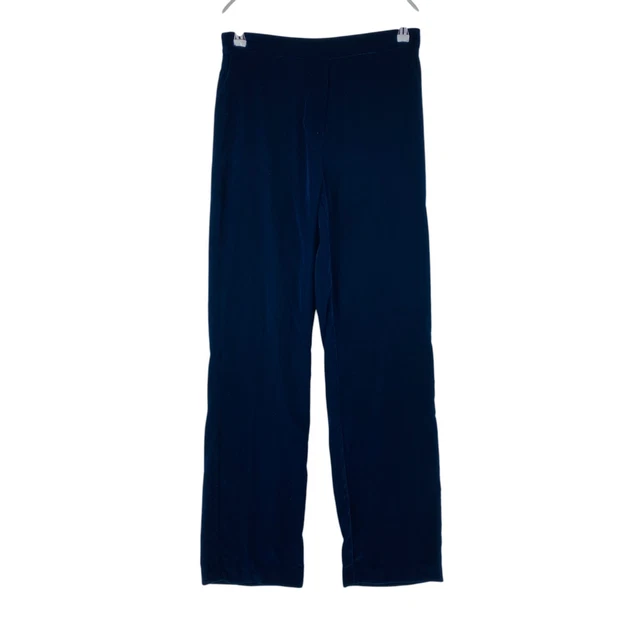 Pantalon Mango Femme - Taille 38 (W28 L30) - Bleu Denim - Coton élasthanne - Occasion Très Bon état