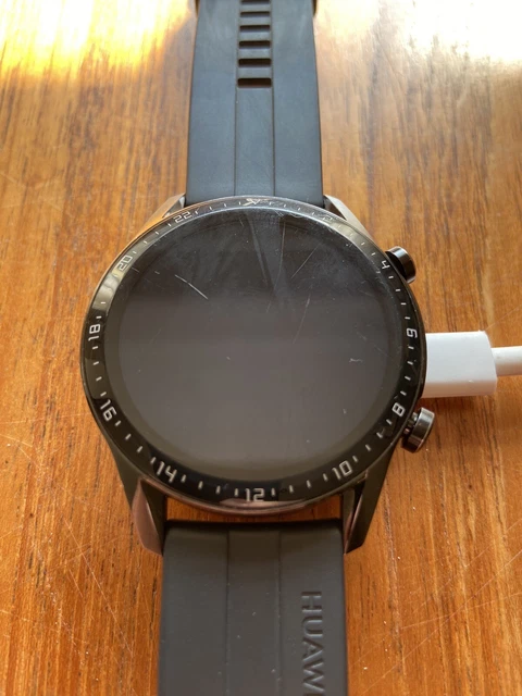 HUAWEI WATCH GT 46.5 mm Black Stainless Steel Case with Graphite