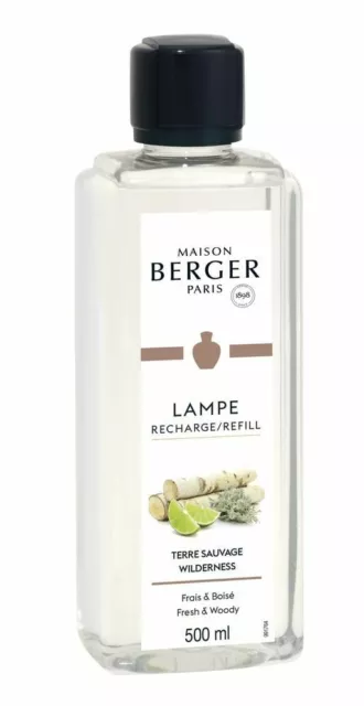 Maison Berger Ricarica Per Lampada Catalitica Terre Sauvage 500Ml Profumo Casa