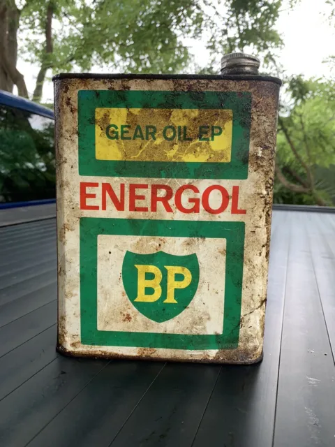 BP Energol Gear Oil Can