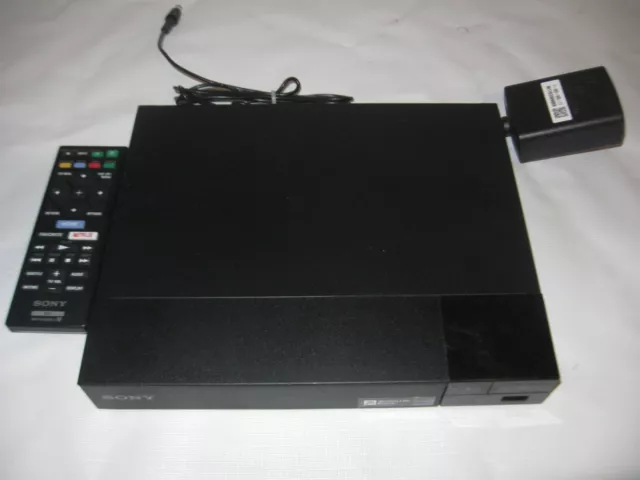 Sony BDP-S3700 WIFI 1080p Blu-ray DVD Player & Remote & power adapter Wireless