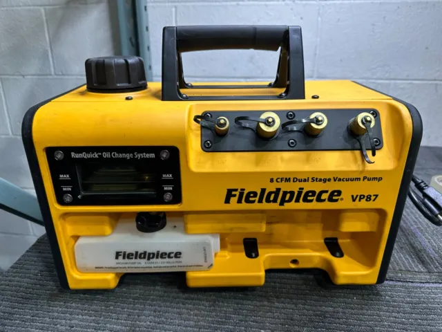 Fieldpiece VP87 - Dual Stage, 8 CFM Vacuum Pump